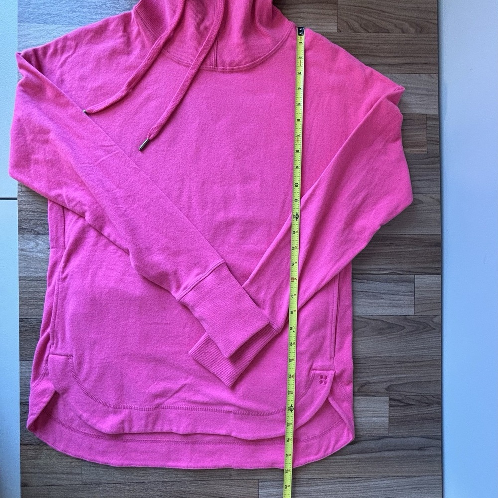 Sweaty Betty Escape Italian Luxe Fleece Womens Pink Hoodie, Size XS (4) $148 NWT - Picture 15 of 16